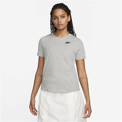 nike oberteil damen grau|Damen Grau Oberteile .